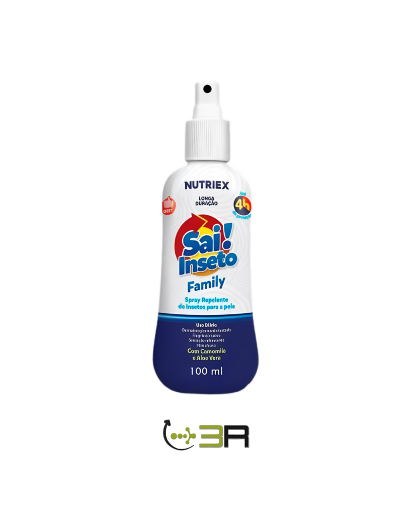 Spray Nutriex Family 100ml Sai Insetos Nutriex Repelente